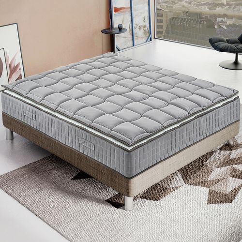 Matelas Ressort  160x200 Cm Elite -  Accueil Mémoire De Forme - Epaisseur 27 Cm - Ferme