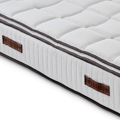 Matelas Mousse 200x200 Cm Royal - Accueil Mémoire De Forme - Epaisseur 24 Cm - Ferme