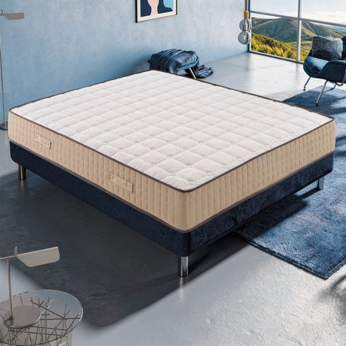 Matelas Mousse 150x200 Cm IRIDE - Accueil Mémoire De Forme - Epaisseur 26 Cm