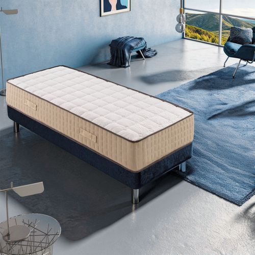 Matelas Hybride 80x190 Cm IRIDESPRING Accueil Mémoire De Forme Epaisseur 26 Cm