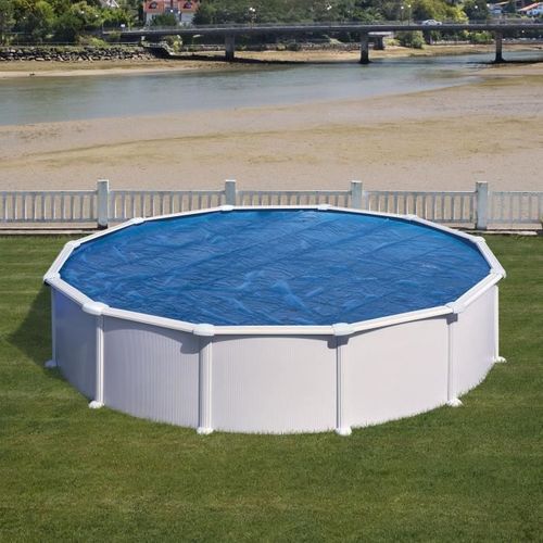Bâche Solaire D'été Ronde D. 3 M — 180 Μ, Bleue