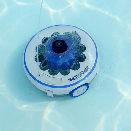 Robot De Piscine Rechargeable Pour Piscine Hors-sol Jusqu’à 7,30 M, 27 W