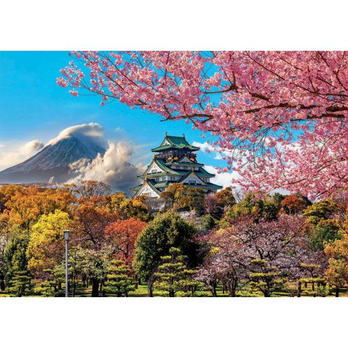 Puzzle 2000 Pièces Chateau D Osaka - Japon