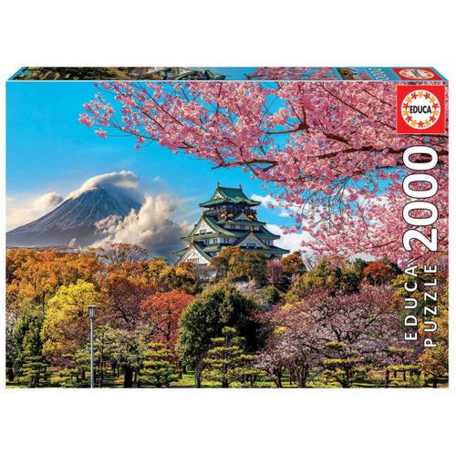 Puzzle 2000 Pièces Chateau D Osaka - Japon