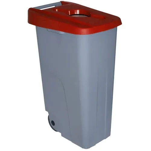 Conteneur Recyclage, 110 L, Rouge