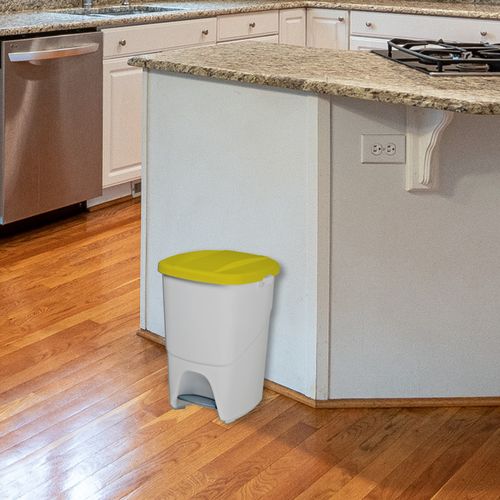 Poubelle De Recyclage 25 Litres. Jaune