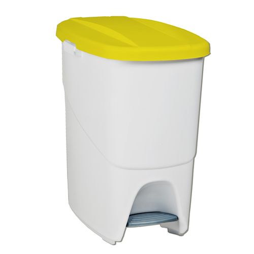 Poubelle De Recyclage 25 Litres. Jaune