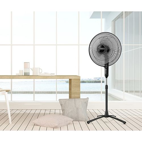 Ventilateur Sur Pied 45w 40cm 3 Vitesses Noir - 944648000