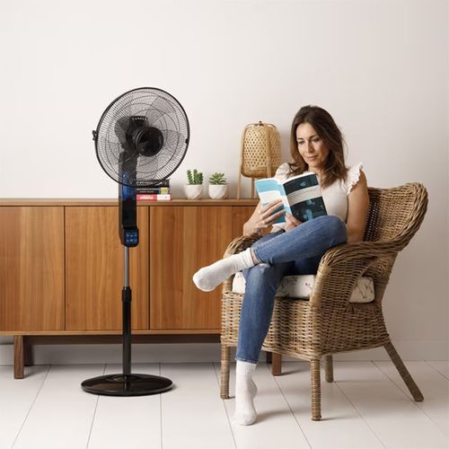Ventilateur Sur Pied 40cm 45w Anti Moustiques Boreal Digital No Moskit