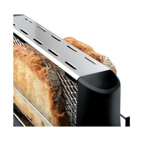 Grille-pains 2 Fentes 700w Noir - Todopan