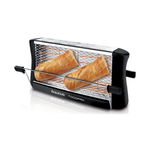 Grille-pains 2 Fentes 700w Noir - Todopan