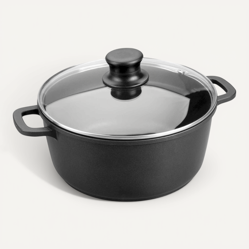 Faitout 16 Cm En Fonte Avec Couvercle En Aluminium