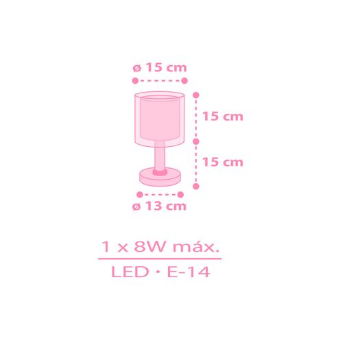 Lampe De Chevet Veilleuse LED Pour Enfant Unicorns Licornes