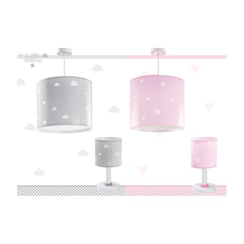 Lustre Et Lampe Suspension Enfant Sweet Dreams Nuage Gris