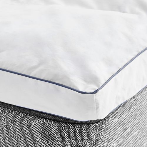 Surmatelas En Duvet Naturel 5 Cm Housse 100% Coton