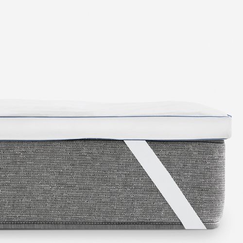 Surmatelas En Duvet Naturel 5 Cm Housse 100% Coton