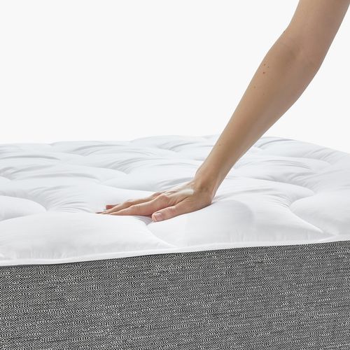 Surmatelas En Microfibre 3cm Housse 100% Coton Et Respirante