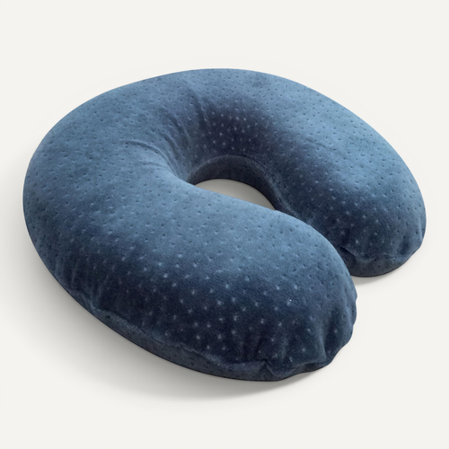 Oreiller De Voyage Sarisun Cervical Avec Masque Yeux - Matière Apto, Couleur Neutre