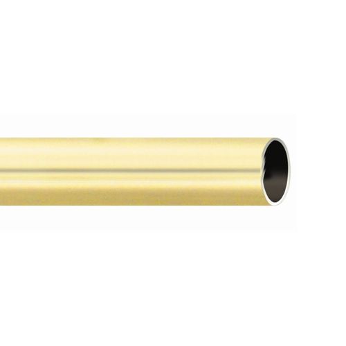 Tringle À Rideau Métal Diamètre 20 Mm - 150 Cm - Doré