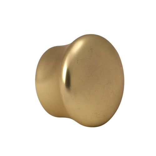 Paire D'embouts De Tringle En Forme De Bouchon - Diam. 20 Mm - Doré Mat