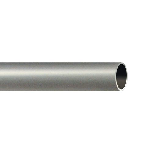 Tringle À Rideau Métal Diamètre 20 Mm - 200 Cm - Argent Mat