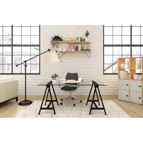 Tréteau Architecte En Bois Peint