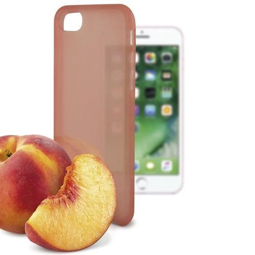 Coque De Protection Sense Aroma - Parfum Peche Pour iPhone 7 Orange