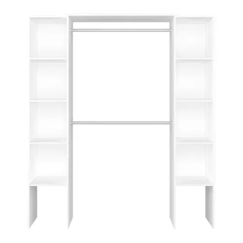 Kit dressing L. 180 cm ANYA blanc vue de face