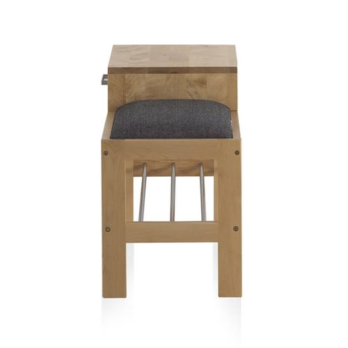 Banc De Rangement Pour Chaussures En Bouleau Naturel