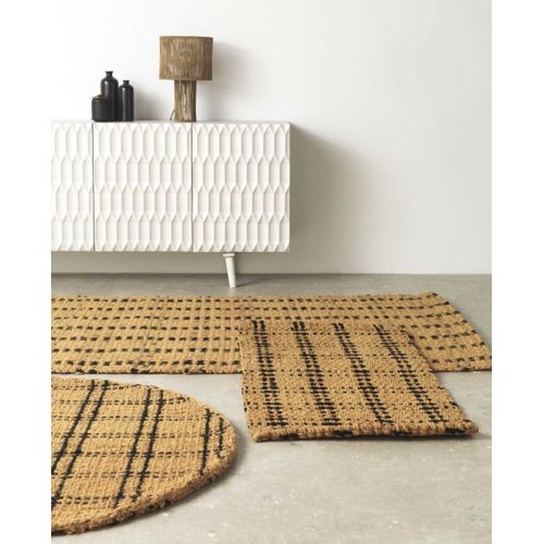 Tapis Talus Coco 1m X 10m - 750g/m² - Protection Naturelle Contre L'érosion - Fibres Tissées