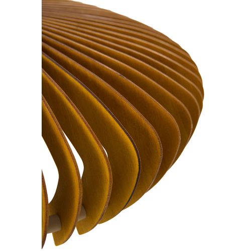 Lampe Sur Pied En Contreplaqué Couleur Miel