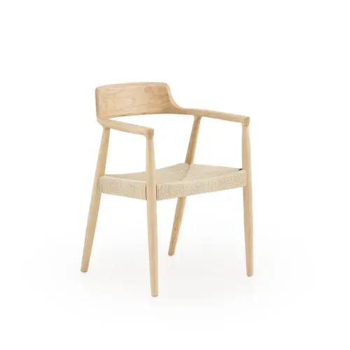 Lot De 4 Fauteuils En Bois De Toon