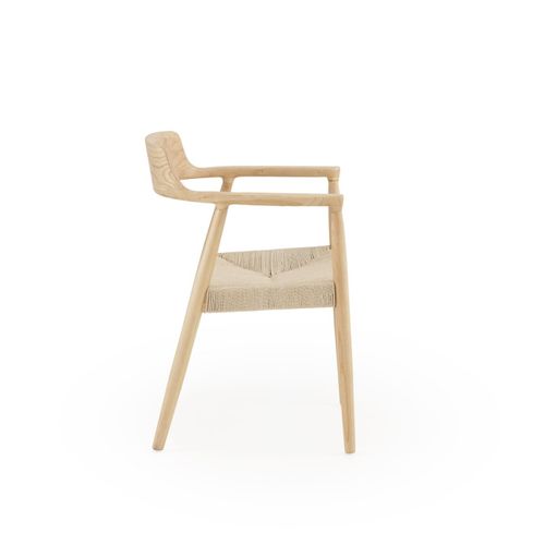 Lot De 4 Fauteuils En Bois De Toon