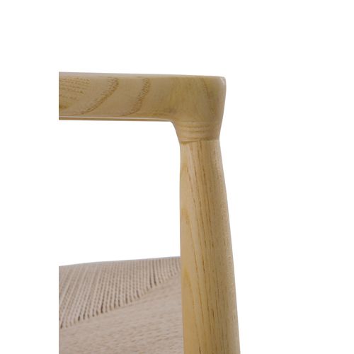 Lot De 4 Fauteuils En Bois De Toon