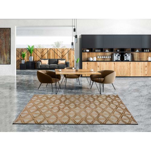 Tapis Moderne Lana 915 Cuivre 120x170 Cm