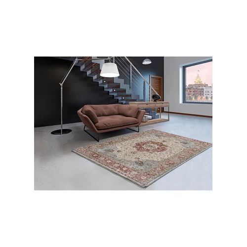 Tapis Vintage Tabriz 52011 Grenat/beige 120x170 Cm