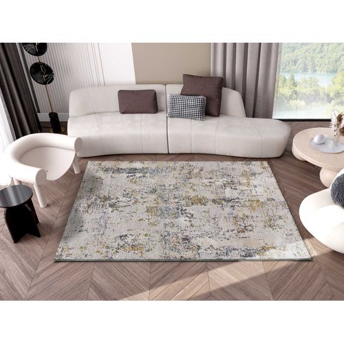 Tapis Abstrait Springs 2503 Beige/rouille/bleu 134x200 Cm