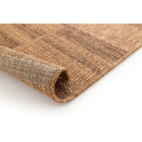 Tapis Extérieur Naturel Effet Jute Guinea 28828 Marron 160x230 Cm