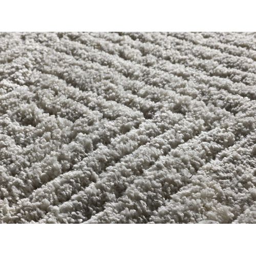 Tapis Shaggy Scandinave Atesa 80365 Gris 60x120 Cm