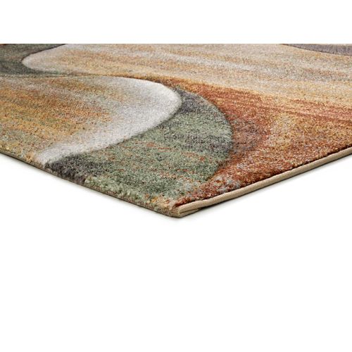 Tapis Abstrait Libet 40399 Beige/terracotta/vert 140x200 Cm