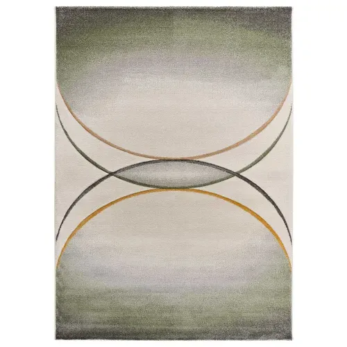 Tapis Moderne Libet 40401 Crème/vert/gris 120x170 Cm
