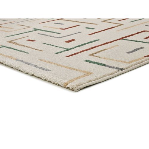 Tapis Géométrique Beruti 12925 Beige/multicolore 160x230 Cm