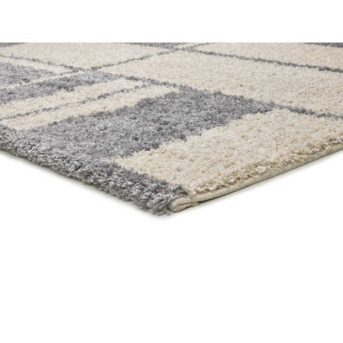 Tapis Shaggy Helia 8816 Beige/gris 133x190 Cm
