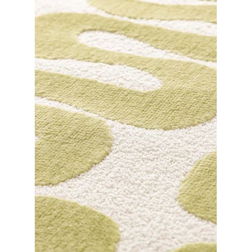 Tapis Moderne Flashy 25409 Vert 120x170 Cm