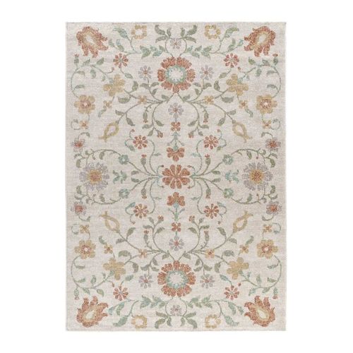 Tapis Extérieur Motifs Floraux Samara 54578 Beige/multicolore 160x230 Cm