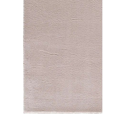 Tapis Lavable Uni Loft Liso Rose Poudré 60x120 Cm