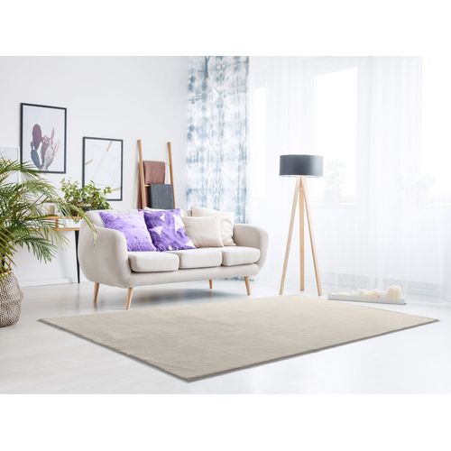 Tapis Lavable Uni Loft Liso Blanc 60x120 Cm