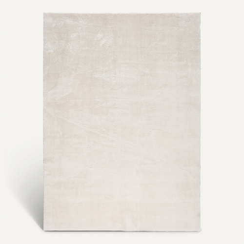 Tapis Lavable Uni Loft Liso Blanc 60x120 Cm