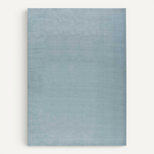 Tapis Lavable Uni Loft Liso Bleu 60x120 Cm