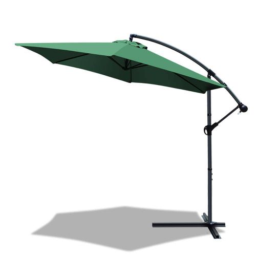 Parasol Deporte 3m Avec Housse De Protection Vert